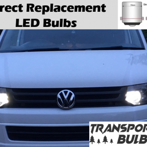 2x DIRECT REPLACEMENT VW Transporter T5 T5.1 DRL Bulb Upgrade